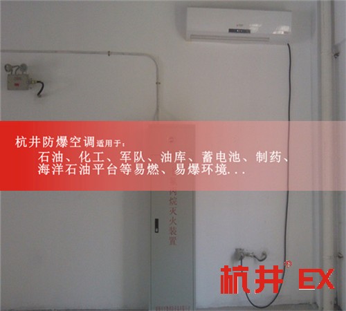 丙烷倉庫防爆空調(diào)機案例圖